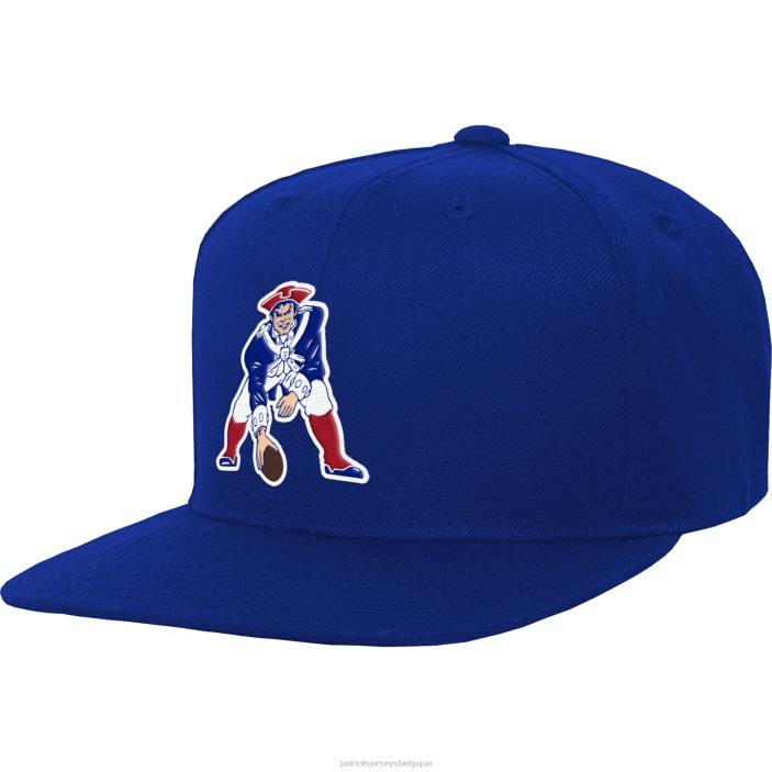 Patriots Jersey enfants Casquette Snapback Royal Gridiron Classics de Mitchell & Ness accessoires 864Z2959