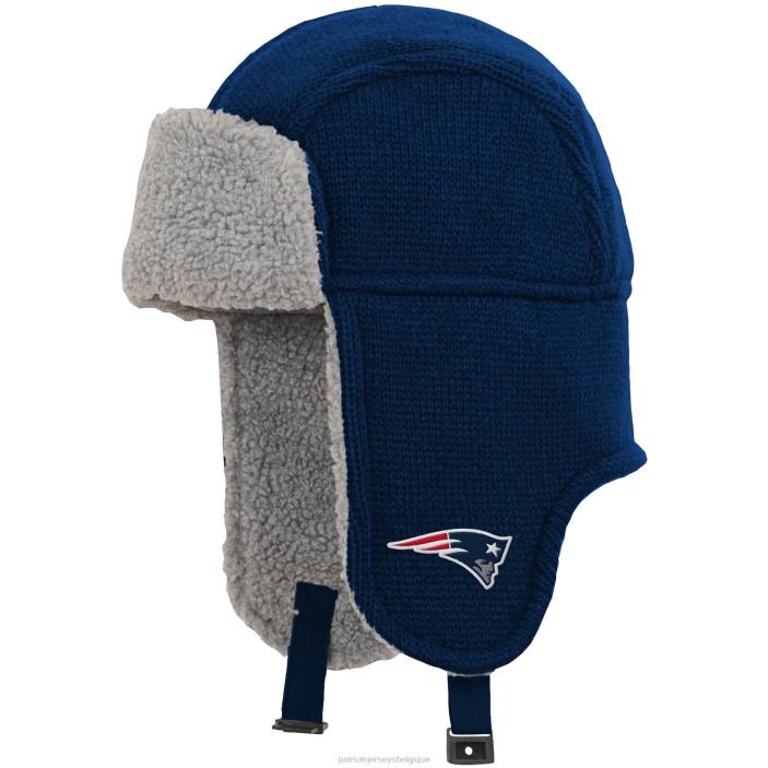 Patriots Jersey enfants bonnet plat trooper bleu marine accessoires 864Z3000