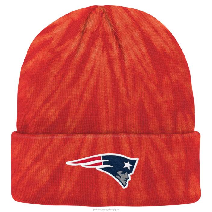 Patriots Jersey enfants bonnet rouge à revers tie-dye accessoires 864Z2998