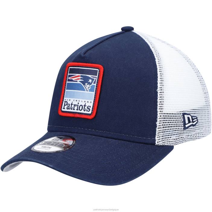 Patriots Jersey enfants casquette snapback 9forty trucker dégradé bleu marine/blanc new era accessoires 864Z2997