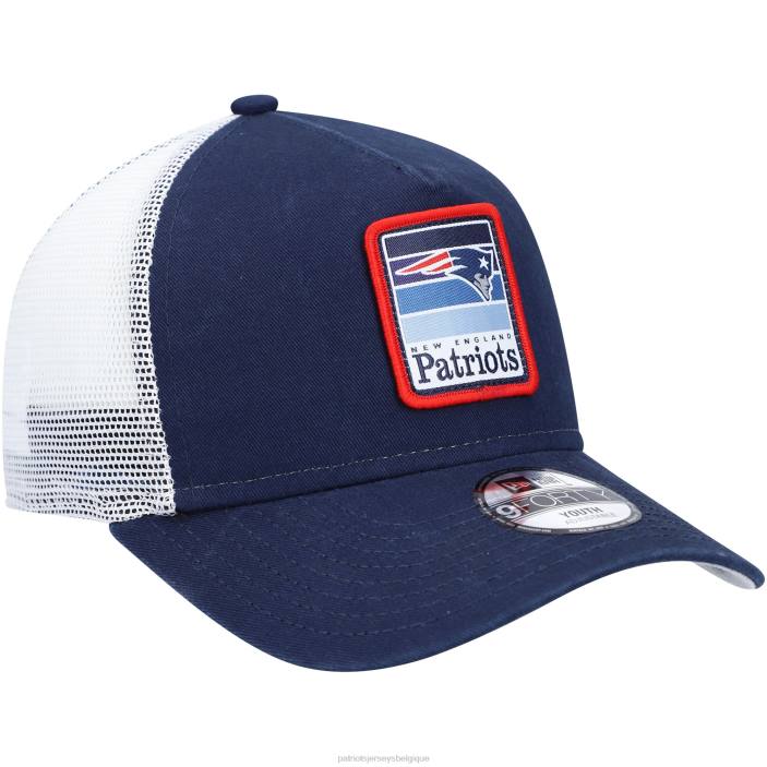Patriots Jersey enfants casquette snapback 9forty trucker dégradé bleu marine/blanc new era accessoires 864Z2997
