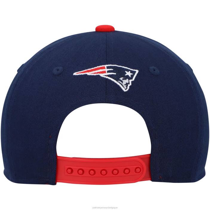 Patriots Jersey enfants casquette snapback réglable bleu marine team code accessoires 864Z2994