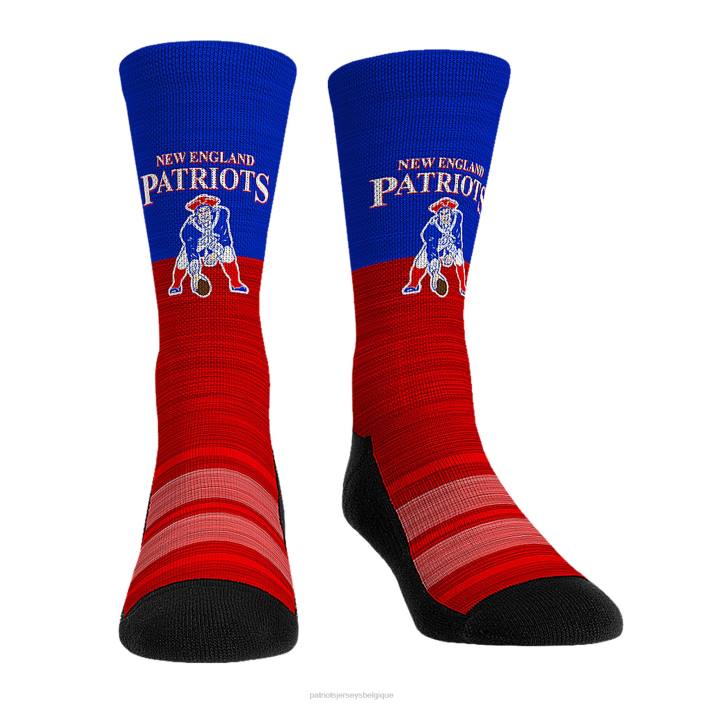 Patriots Jersey enfants ensemble de trois paires de chaussettes rock em socks throwback accessoires 864Z2913