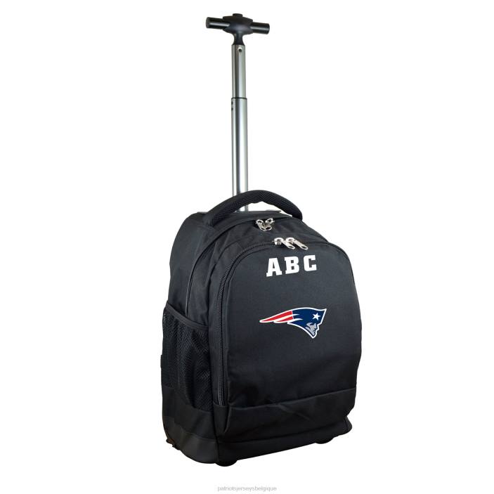 Patriots Jersey enfants sac à dos à roulettes premium personnalisé mojo noir 19'' accessoires 864Z2931