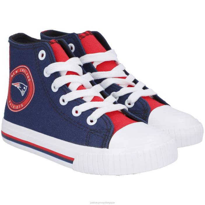 Patriots Jersey enfants foco chaussure montante en toile chaussure 864Z2945