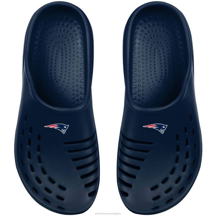 Patriots Jersey enfants sabots foco bleu marine jour ensoleillé chaussure 864Z2944