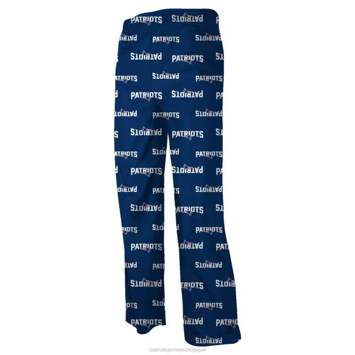 Patriots Jersey enfants pantalon lounge imprimé all over - bleu marine vêtements 864Z3085