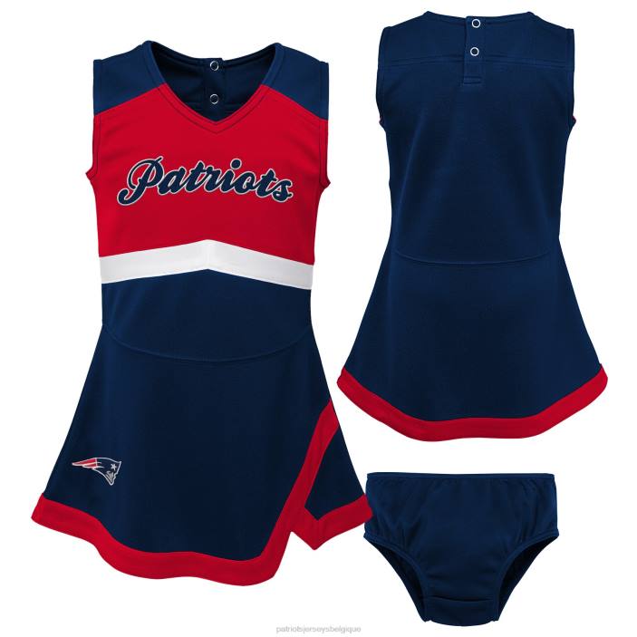Patriots Jersey enfants robe pull capitaine bleu marine/rouge pour fille vêtements 864Z2937