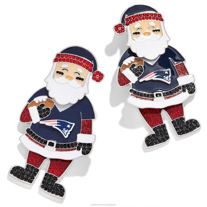 Patriots Jersey femmes boucles d'oreilles baublebar père noël accessoires 864Z2207