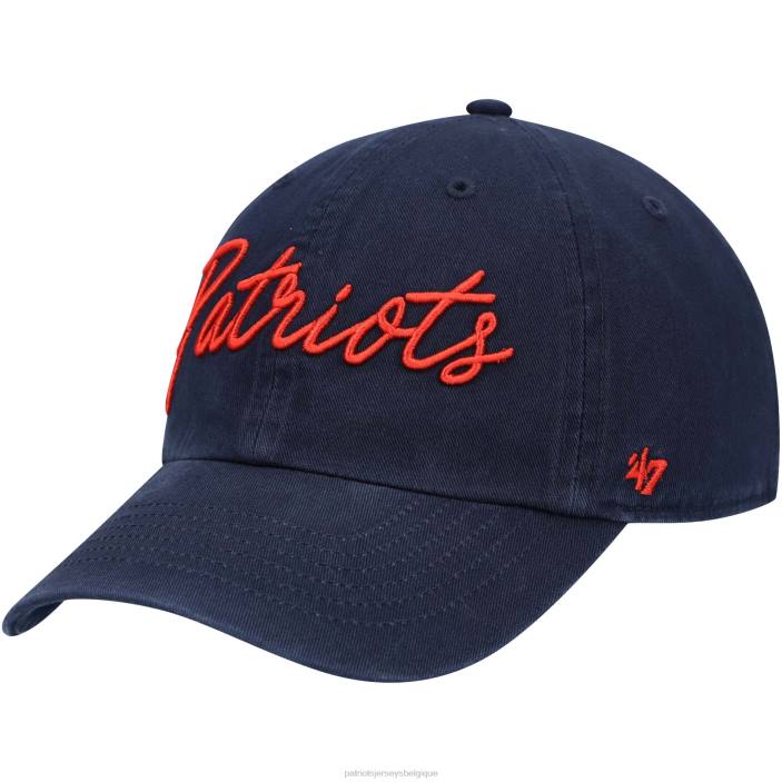 Patriots Jersey femmes 47 bleu marine vocal clean up bonnet réglable accessoires 864Z2295