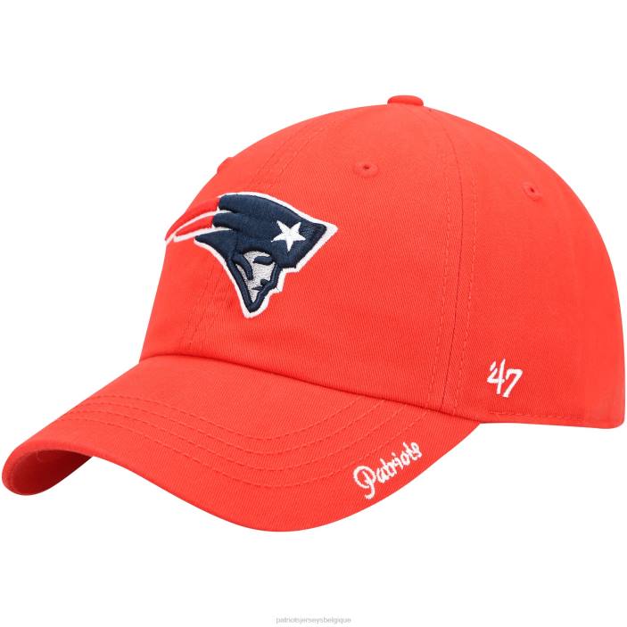 Patriots Jersey femmes 47 miata rouge nettoie le chapeau réglable secondaire accessoires 864Z2283