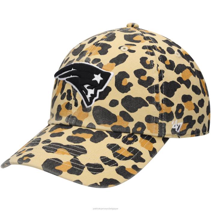 Patriots Jersey femmes 47 tan bagheera clean up chapeau ajustable sur toute la surface accessoires 864Z2262