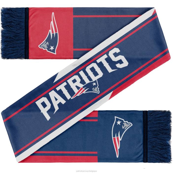 Patriots Jersey femmes écharpe avec lettrage foco color wave accessoires 864Z2208