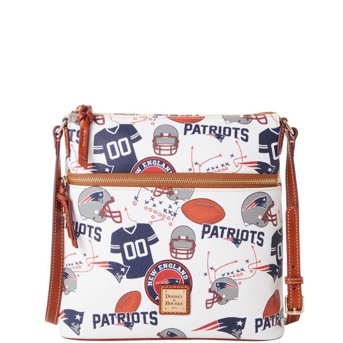 Patriots Jersey femmes dooney & bourke sac à bandoulière game day accessoires 864Z2155
