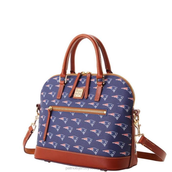 Patriots Jersey femmes dooney & bourke sac à main zippé bombé signature accessoires 864Z2173