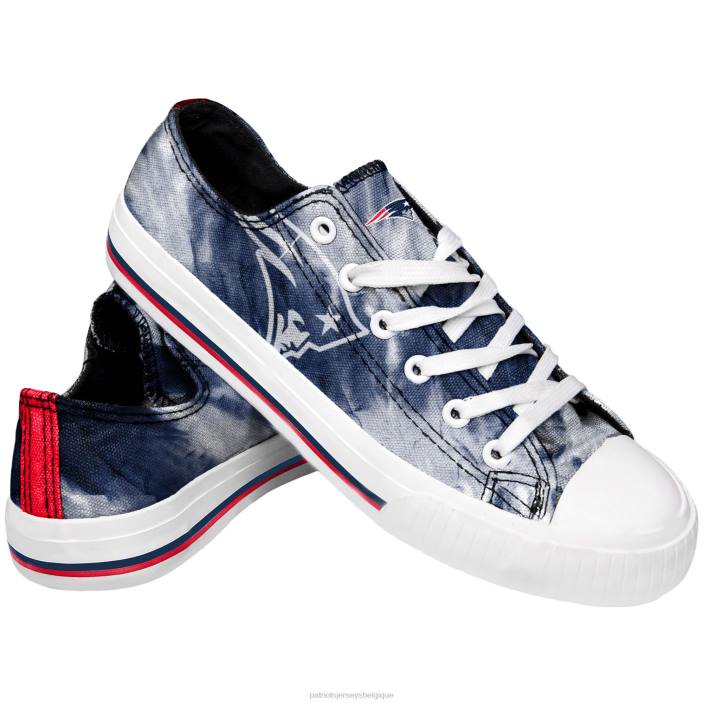 Patriots Jersey femmes chaussure en toile tie-dye chaussure 864Z2243