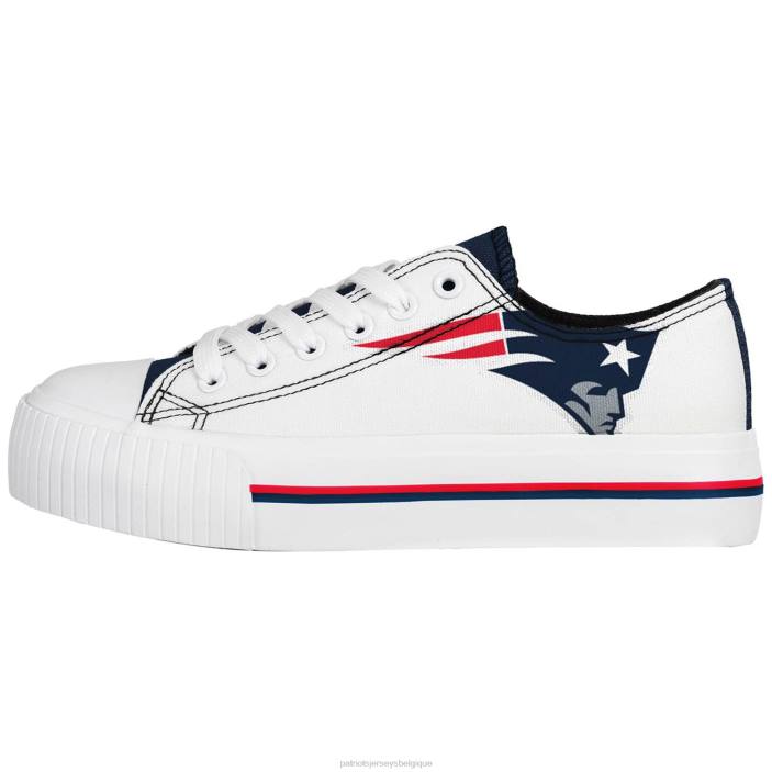 Patriots Jersey femmes chaussures en toile à plateforme foco chaussure 864Z2247