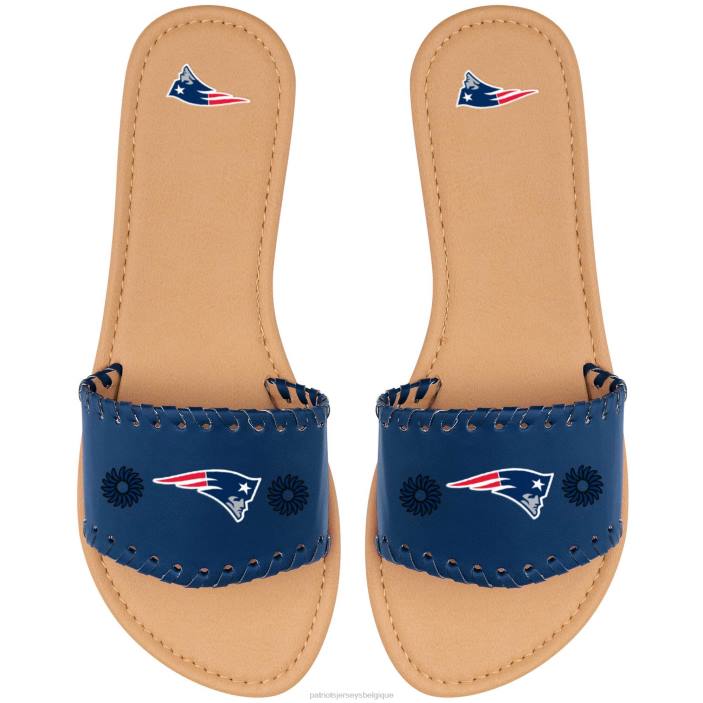 Patriots Jersey femmes sandales à bride unique chaussure 864Z2248