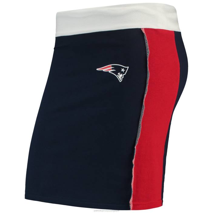 Patriots Jersey femmes refried apparel jupe courte durable bleu marine vêtements 864Z2231