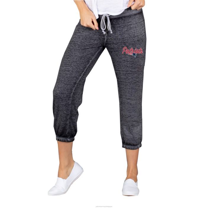 Patriots Jersey femmes concepts sport capri en tricot anthracite vêtements 864Z2494