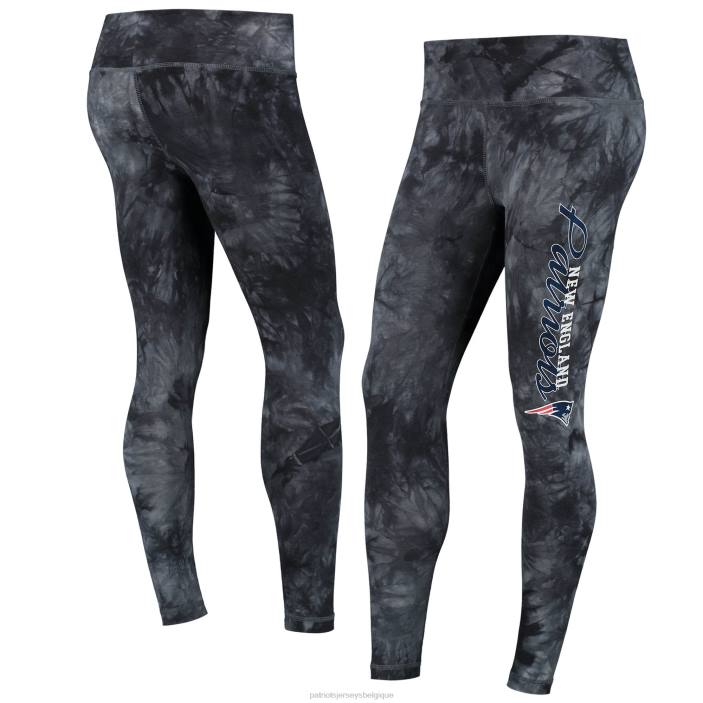 Patriots Jersey femmes concepts sport leggings tie-dye éclatés noirs vêtements 864Z2482