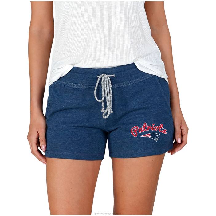 Patriots Jersey femmes Concepts Sport Short en molleton bleu marine grand public vêtements 864Z2847