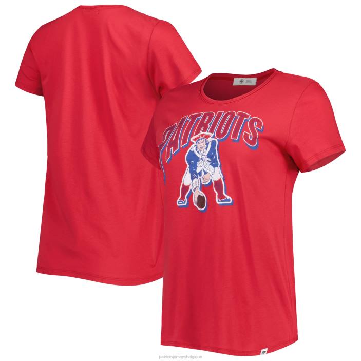 Patriots Jersey femmes 47 t-shirt frankie au trésor rouge vêtements 864Z2669