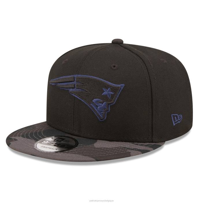 Patriots Jersey Hommes casquette snapback 9fifty vizor camo noire new era accessoires 864Z185