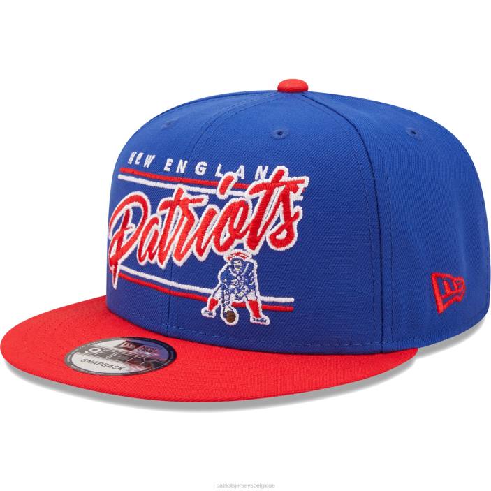 Patriots Jersey Hommes casquette snapback new era royal/red team script 9fifty accessoires 864Z208