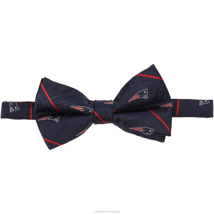 Patriots Jersey Hommes noeud papillon oxford bleu marine accessoires 864Z48