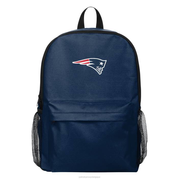 Patriots Jersey Hommes sac à dos foco solide à gros logo accessoires 864Z94