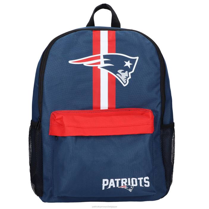 Patriots Jersey Hommes sac à dos à rayures de l'équipe foco 2021 accessoires 864Z92