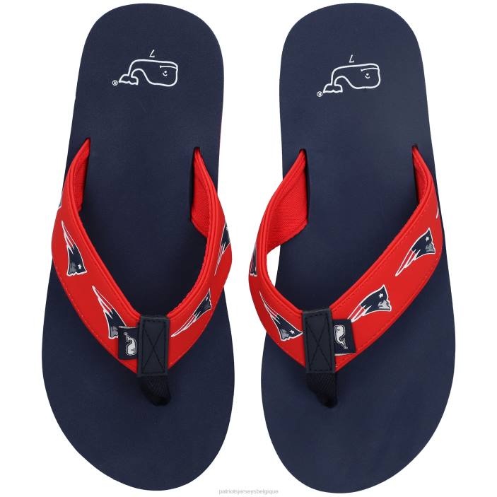 Patriots Jersey Hommes tongs de vignes de vigne chaussure 864Z96