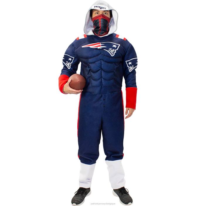 Patriots Jersey Hommes costume de jour de match de la marine vêtements 864Z1761