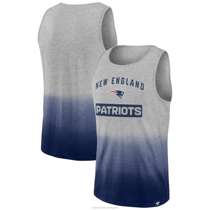 Patriots Jersey Hommes débardeur notre année gris chiné/bleu marine de marque fanatics vêtements 864Z2021