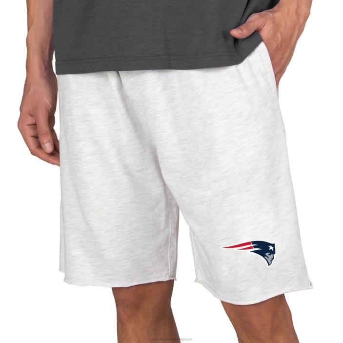 Patriots Jersey Hommes Concepts Shorts de sport en éponge grand public à l'avoine vêtements 864Z1736
