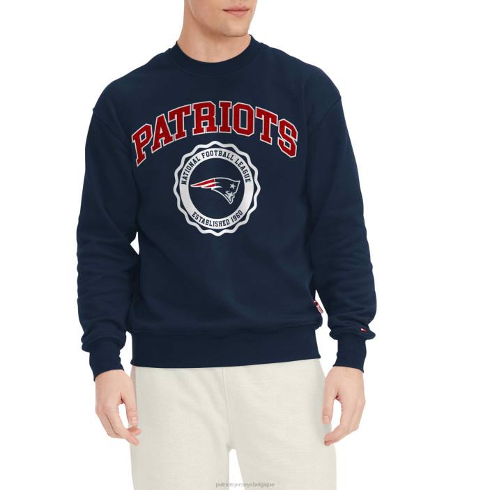 Patriots Jersey Hommes tommy hilfiger sweat à capuche ronald bleu marine vêtements 864Z742