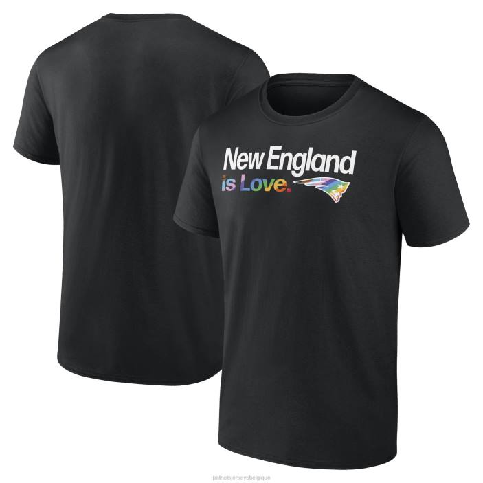 Patriots Jersey Hommes fanatics branded t-shirt city pride team noir vêtements 864Z1906
